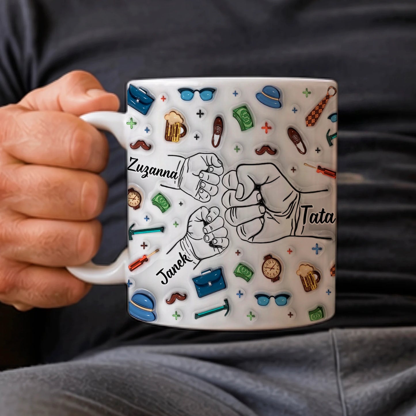 Kubek dla Taty – Efekt 3D, Nawet z 6 Dziećmi