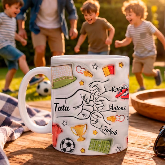 Kubek dla Taty Piłkarza – Efekt 3D